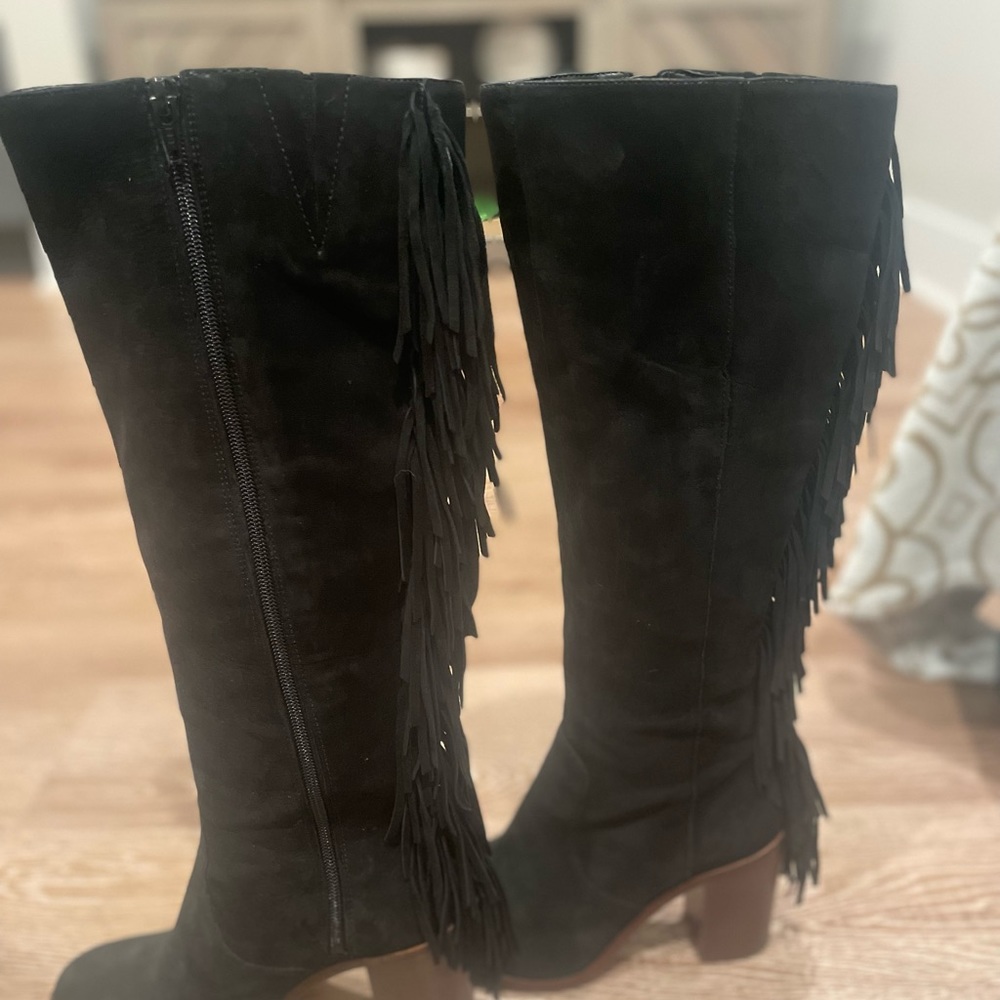 GB WOMENS SIXES 7.5 fridge black boots
